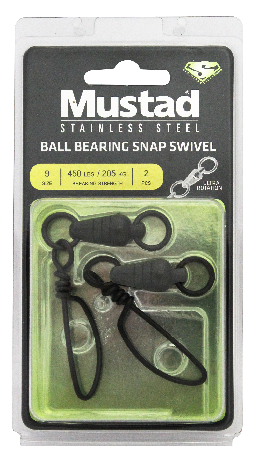 Wilson Fishing – Mustad Stainless Steel Ball Bearing Swivel with