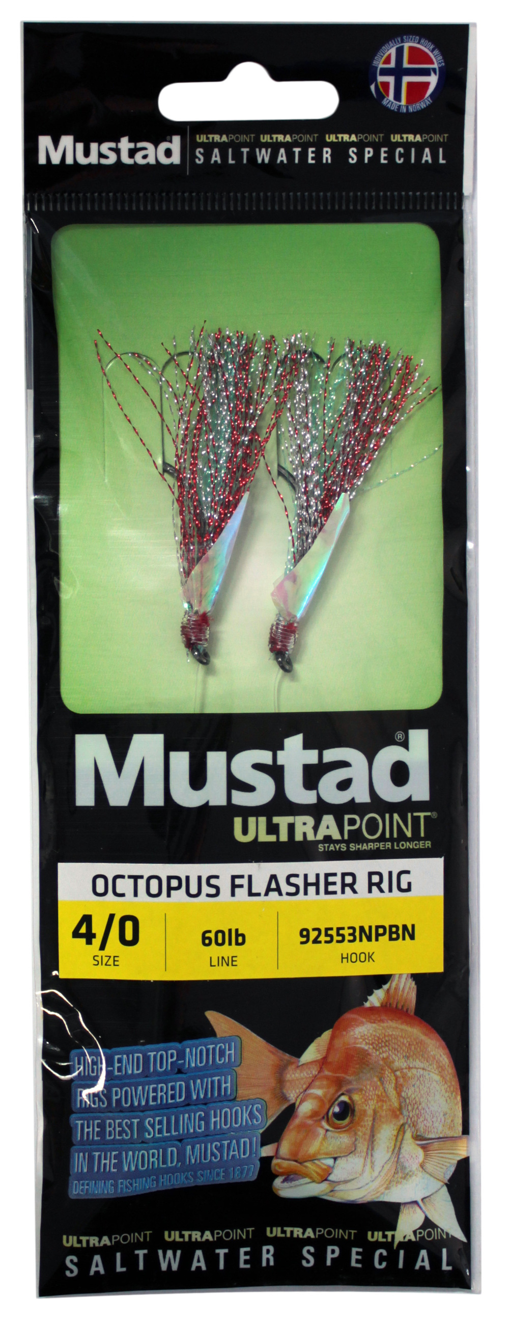 Mustad Ultrapoint Big Gun Hooks - Bass Cod Pollock Snapper Tuna Ling Sea  Fishing