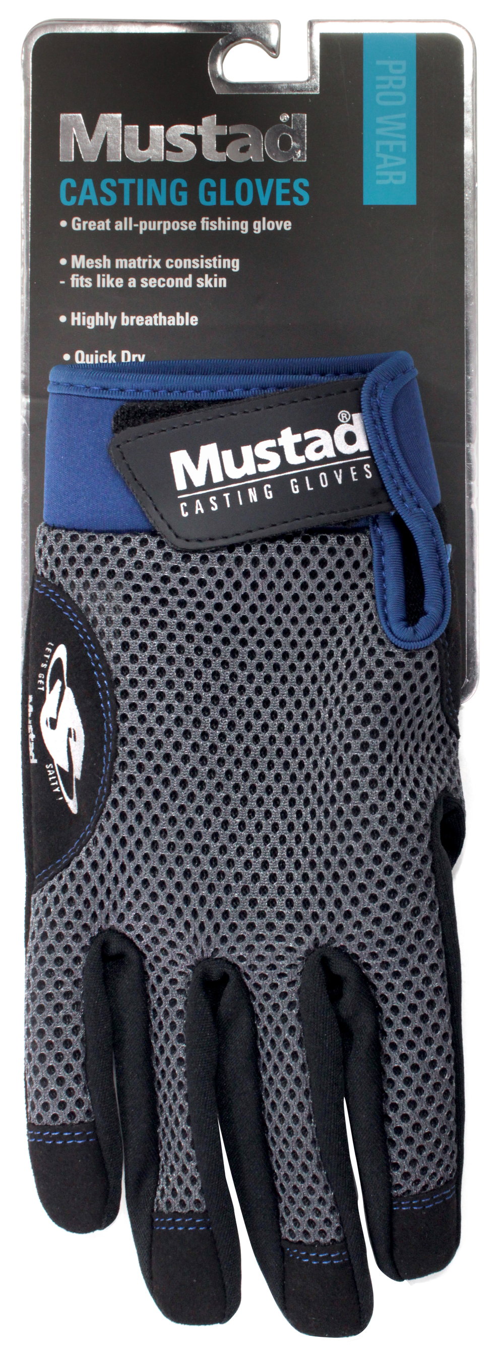 Mustad Landing/Casting Gloves Carp Pike Coarse Bass GT Sea Lure Fishing Tackle 
