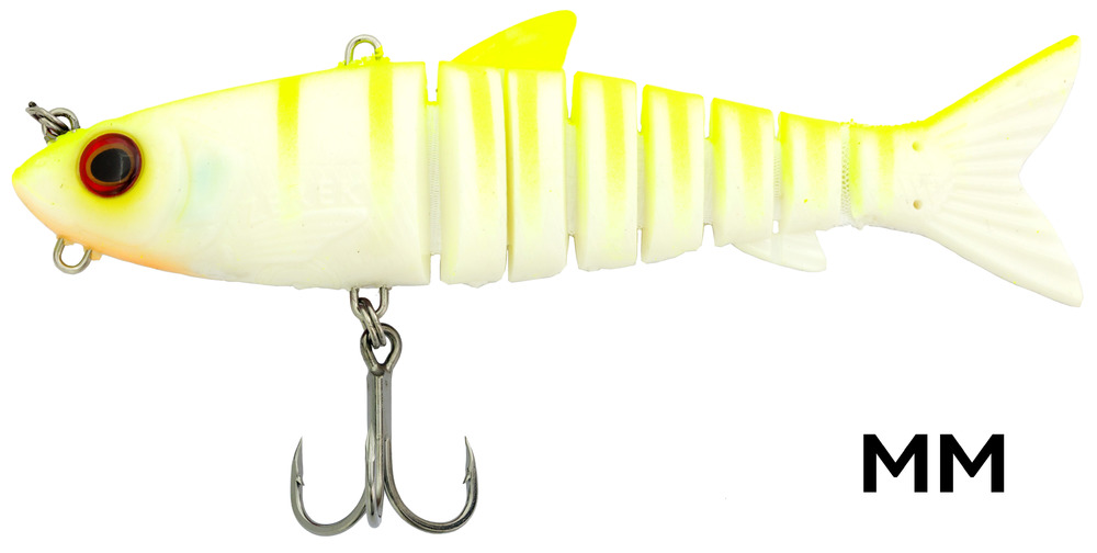 Zerek Live Mullet 781LM55VO-Vogue Soft Plastic Jointed Swimbait Lure 5.5" 35g