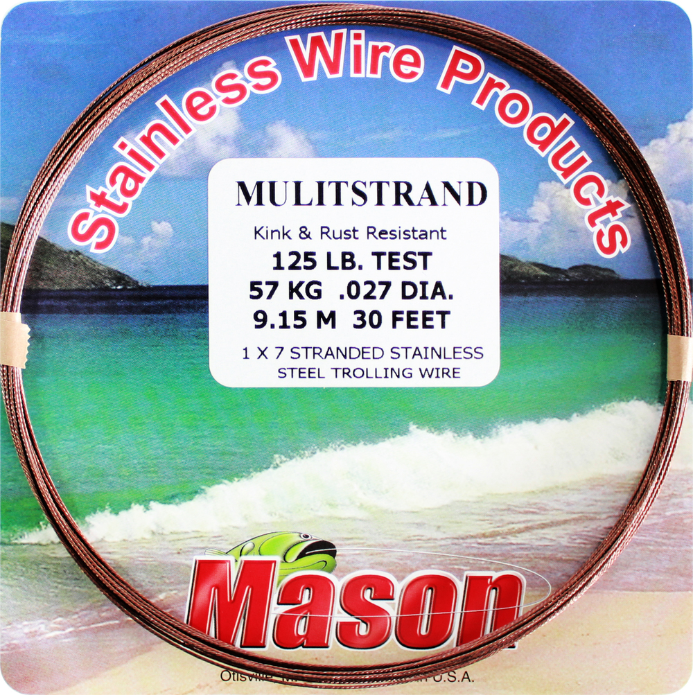 Wilson Fishing – Mason Multistrand Wire Brown