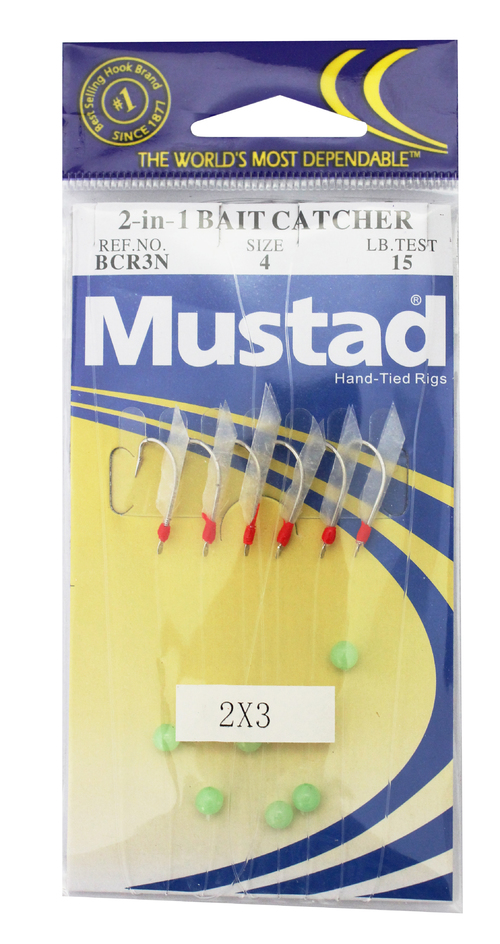 Mustad 15” 2 Drop Bottom Rig 2oz MSD-2D15-2 